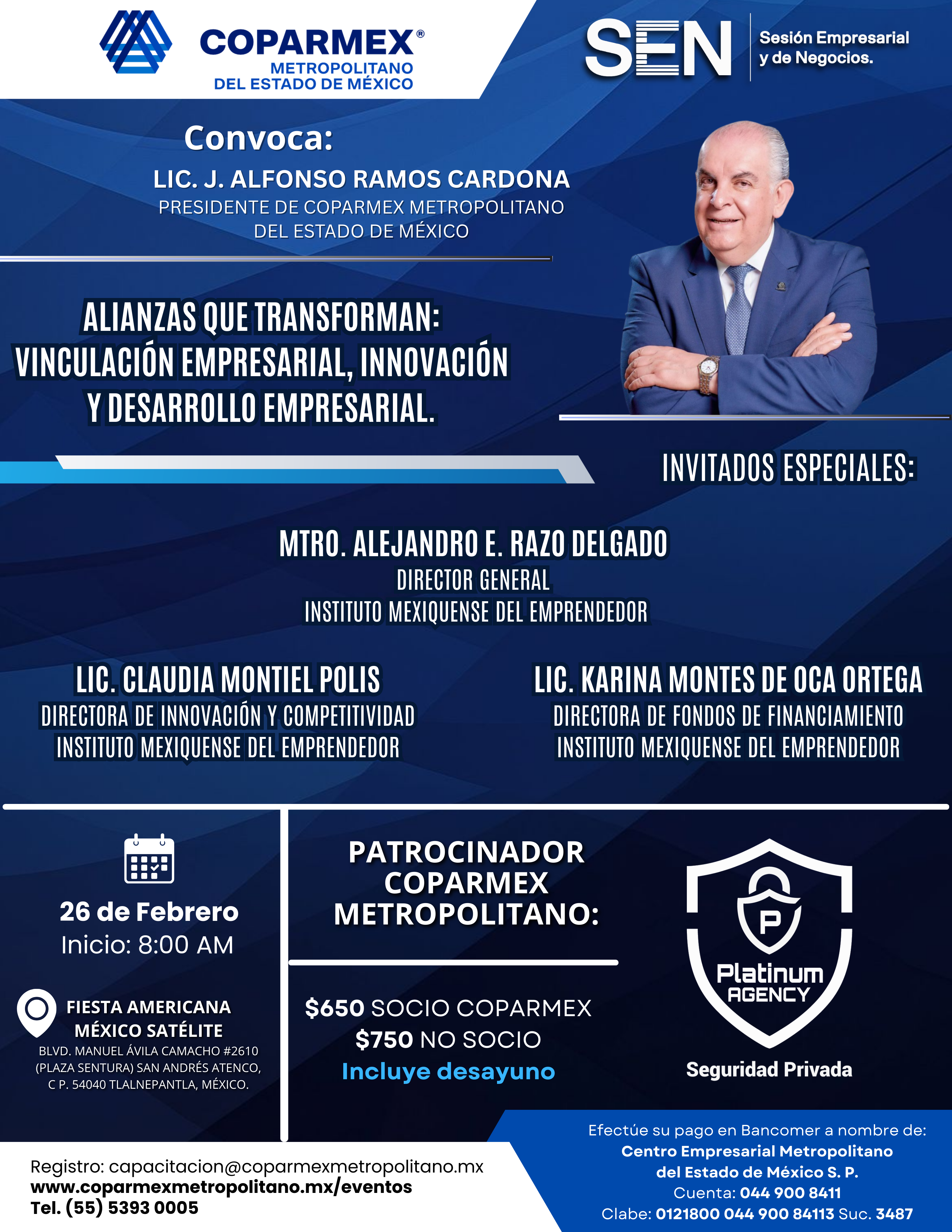 Invitación SEN Coparmex